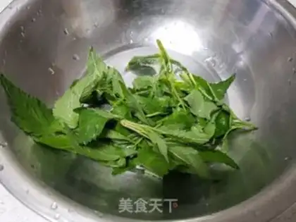 Make Cream needle corn shaving tea step 2