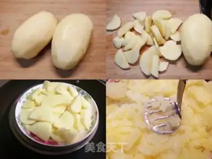 Make Autumn mashed potatoes step 1