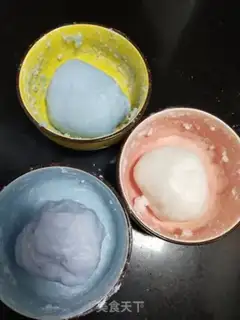 Make Ice, cold moon cake step 4