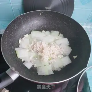 Make Shrimp peeled melons step 7