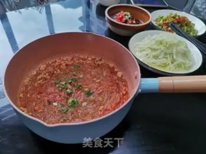 Make A meat powder fan step 8