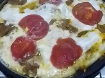 Make Pizza on the spine step 2