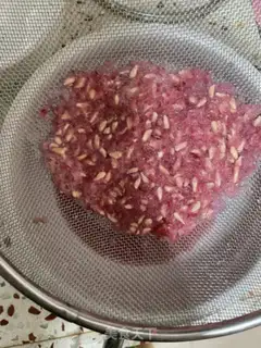 Make Pomegranate cheesemus step 4