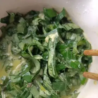 Make Red potato shrimp omelet step 8