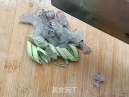 Make Red potato shrimp omelet step 10