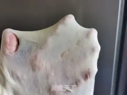 Make Bacon boat rolls step 1
