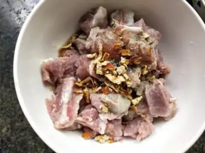 Make Bean evaporated ribs step 3