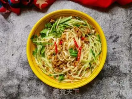 Make Fried noodles step 16