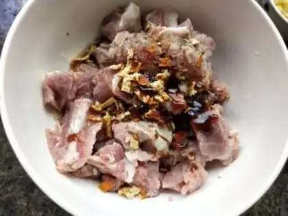 Make Bean evaporated ribs step 4