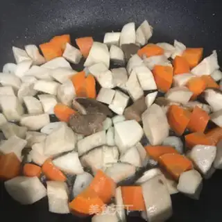 Make Beef pellets for almond mushrooms step 7