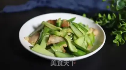 Make Fried cucumber step 4