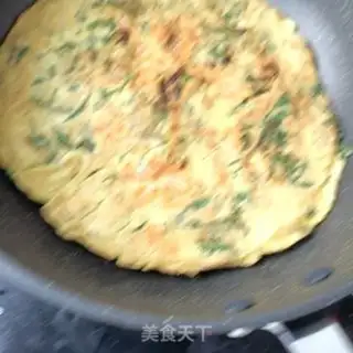 Make Red potato shrimp omelet step 16