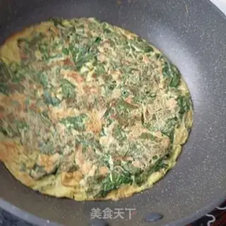 Make Red potato shrimp omelet step 17