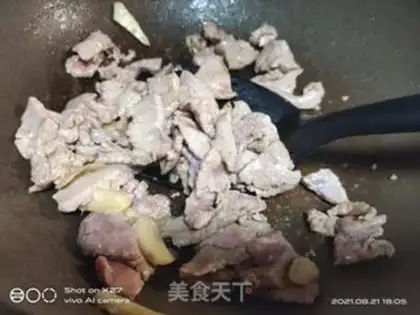Make Pepper beef step 1