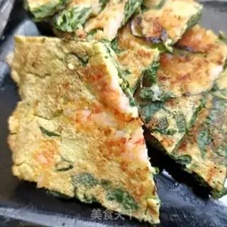 Make Red potato shrimp omelet step 19