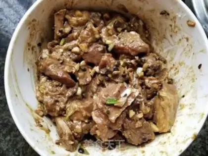Make Bean evaporated ribs step 8