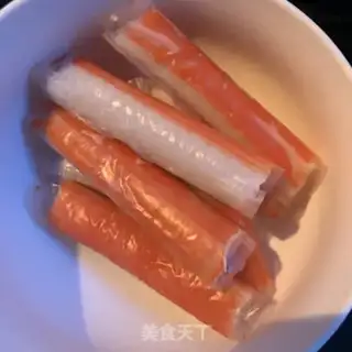 Make Crab willow egg rollers step 1