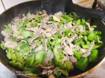Make Pepper beef step 6