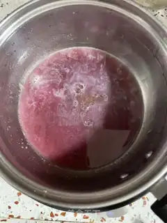 Make Pomegranate cheesemus step 6