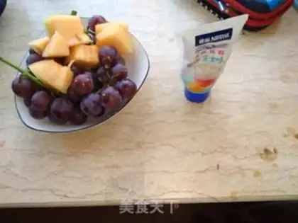 Make Milk fruit package step 2