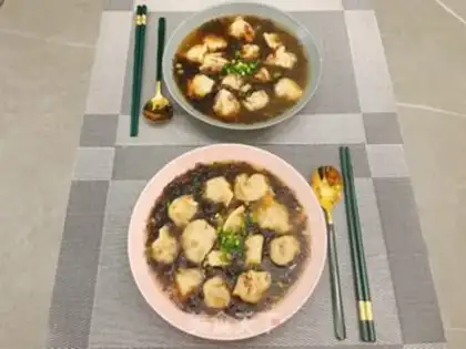 Make Sour soup dumplings step 6