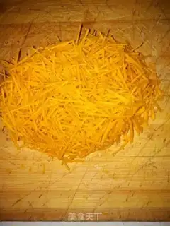 Make Pumpkin eggcake step 1