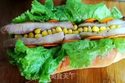 Make Dragonfish burger step 5