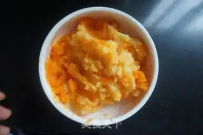 Make Potato mashed with eggplant juice step 4