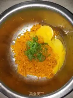 Make Pumpkin eggcake step 5