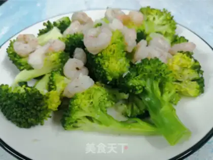 Make The broccoli shrimp step 8