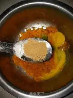 Make Pumpkin eggcake step 6
