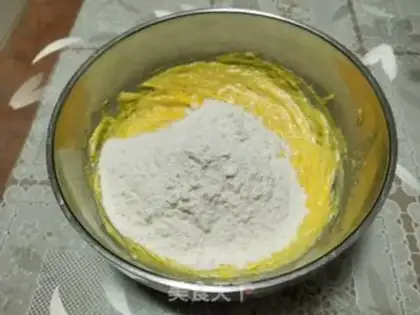 Make Milky pumpkin soft cookies step 3