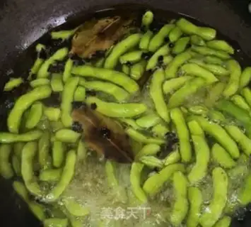 Make Salted peas step 4