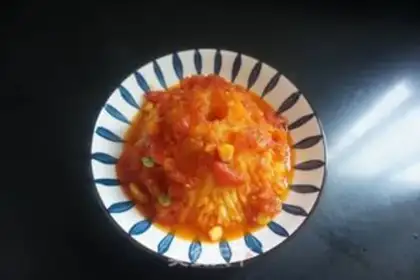 Make Potato mashed with eggplant juice step 13