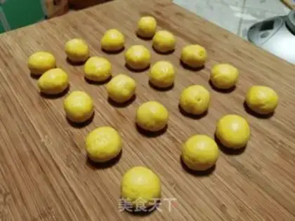 Make Milky pumpkin soft cookies step 5