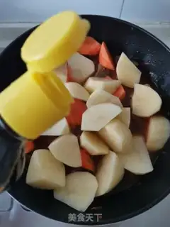 Make Spicy beef stew potatoes step 7