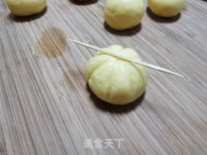 Make Milky pumpkin soft cookies step 6
