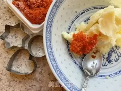 Make Potato mashed up cold and hot step 5