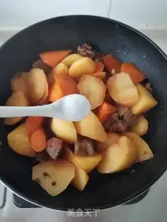 Make Spicy beef stew potatoes step 8