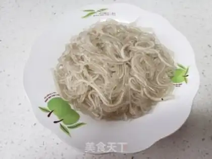 Make Puffed with beans step 1