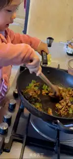 Make Black pepper beef fried oatmeal step 5