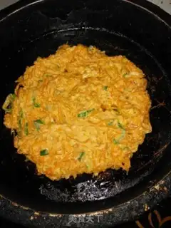 Make Pumpkin eggcake step 10