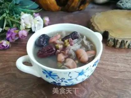 Make Three bean soups in silver palms step 3