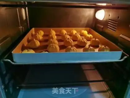 Make Milky pumpkin soft cookies step 9