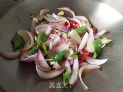 Make Onion fire step 8