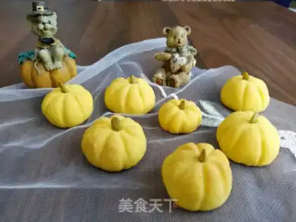 Make Milky pumpkin soft cookies step 11