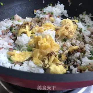 Make Shrimp rice step 6