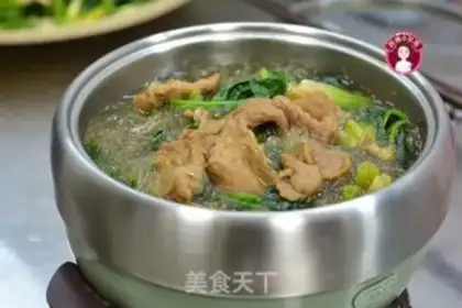 Make Pelican beef spinach fan step 8