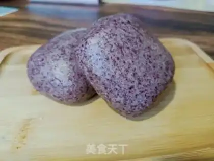 Make Black rice buns step 10