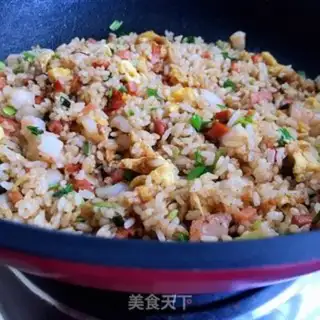 Make Shrimp rice step 7
